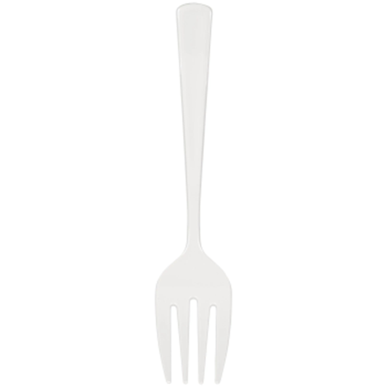 Image sur Packaged Serving Forks, Recyclable - White