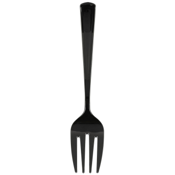 Image de Packaged Serving Forks, Recyclable - Black