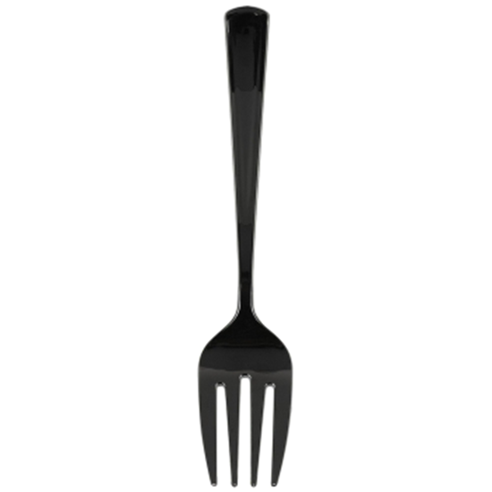 Image sur Packaged Serving Forks, Recyclable - Black