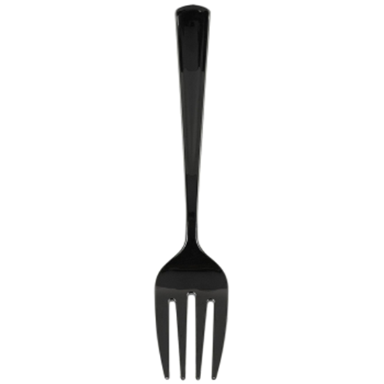 Picture of Packaged Serving Forks, Recyclable - Black