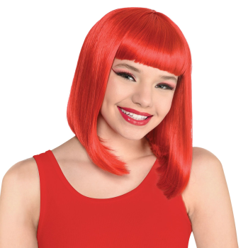 Picture of Long Bob Wig - Red
