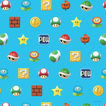 Picture of Super Mario Brothers Printed Gift Wrap