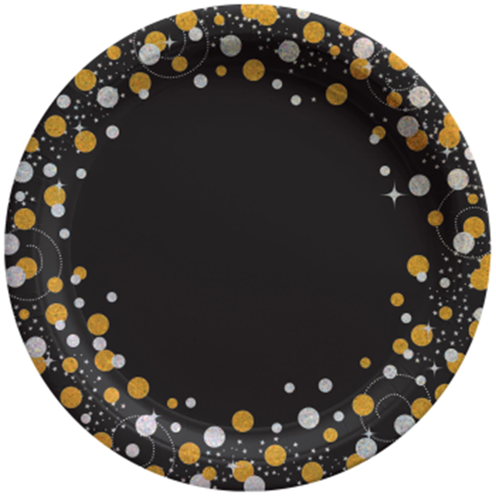 Picture of TABLEWARE - SPARKLING CELEBRATION - 9" plain