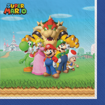 Picture of Super Mario Brothers Luncheon Napkins