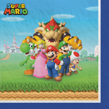 Image de Super Mario Brothers Luncheon Napkins