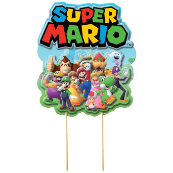 Picture of Super Mario Brothers Cake Topper