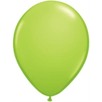 Picture of 5"  LIME GREEN 100CT  PLAIN LATEX 