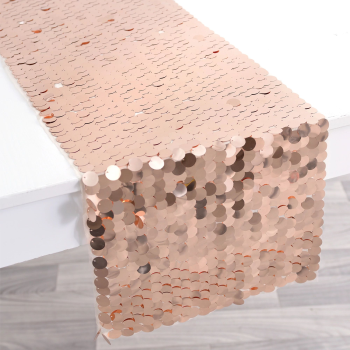 Image de Blush Birthday Sequin Table Runner