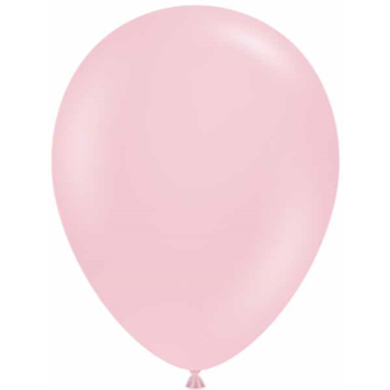 Image sur 11" 11" PEARL ROMEY PINK LATEX BALLOONS - TUFTEK