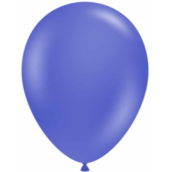 Image de 11" PERI BLUE LATEX BALLOONS - TUFTEK