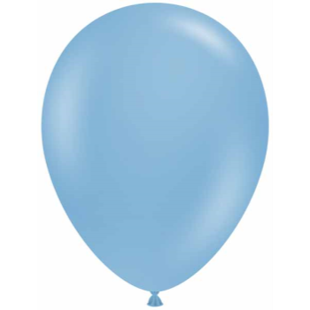 Image de 5" PEARL GEORGIA BLUE LATEX BALLOONS - TUFTEK