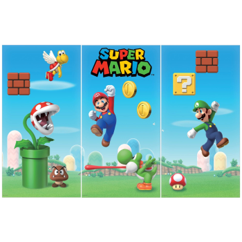 Image de Super Mario Brothers Scene Setters Wall Decorating Kit