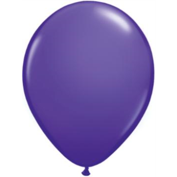 Image de 05" PURPLE VIOLET   100CT QUALATEX PLAIN LATEX 