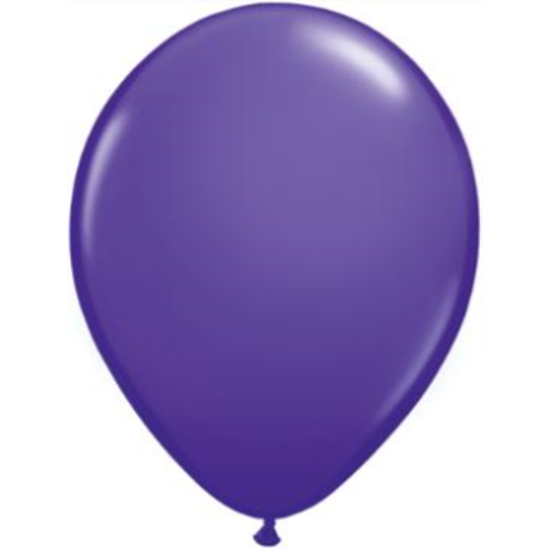 Image sur 05" PURPLE VIOLET   100CT QUALATEX PLAIN LATEX 
