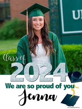Image de LAWN YARD SIGN - GRAD ANY IMAGE