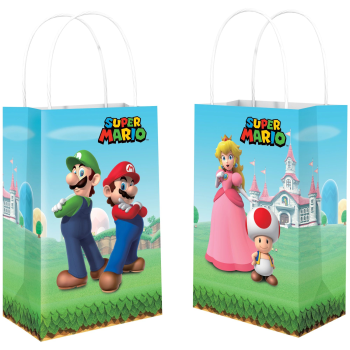 Picture of Super Mario Brothers? Brothers Printed Paper Kraft Bags