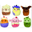Picture of SQUISHMALLOW - 5" - ASSORTMENT - HYBRID SWEETS