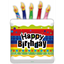 Image de 26" FOIL - HAPPY BIRTHDAY CAKE 