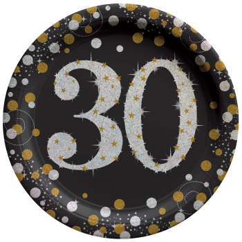 Image de 30TH - SPARKLING "NUMBER ONLY" - 7" PLATE