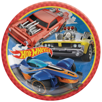 Picture of HOT WHEELS 9" Round Plates