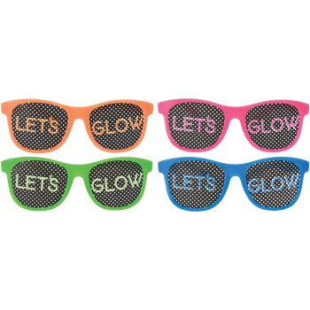 Image de Let's Glow Crazy Printed Glasses