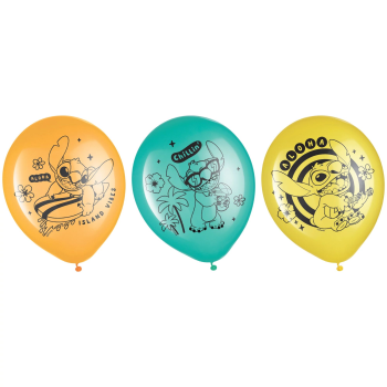 Picture of 12" Stitch Latex Balloons