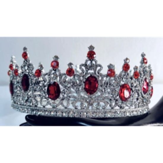 Image sur CROWN - ROYALTY CROWN - RED OR BLUE GEMS