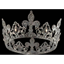 Picture of CROWN - FLEUR DE LIS CROWN - PEWTER
