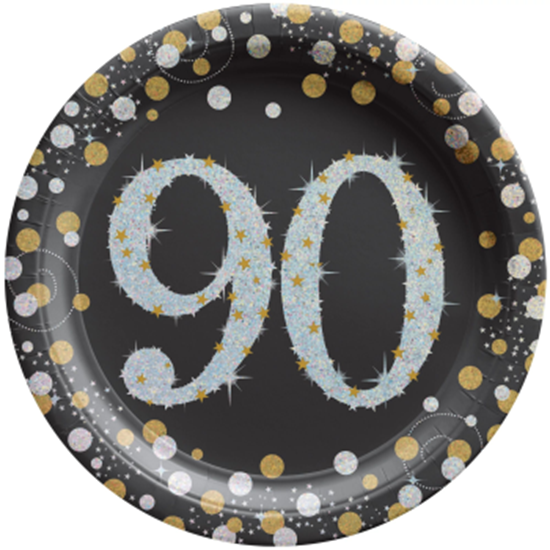 Image sur 90TH - SPARKLING "NUMBER ONLY" - 7" PLATE