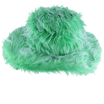 Image de WEARABLES - FURRY BUCKET HAT - LIME