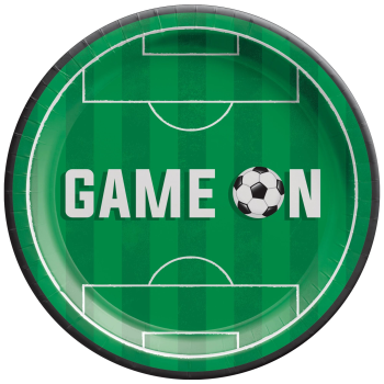 Picture of SOCCER - Corner Kick 7" Round Plates - MID COUNT