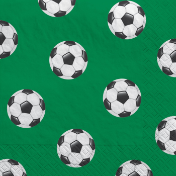 Picture of SOCCER - Corner Kick Beverage Napkins - MID COUNT