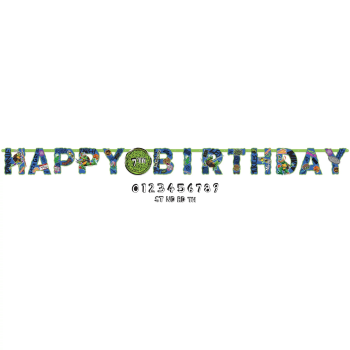 Picture of TMNT: MUTANT MAYHEM LETTER BANNER KIT