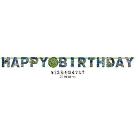 Picture of TMNT: MUTANT MAYHEM LETTER BANNER KIT