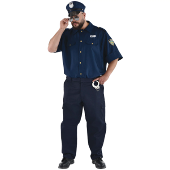 Picture of Police Shirt - Men's PLUS