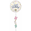 Picture of CONFETTI SPRINKLE HBD 69" FOIL WITH TAIL