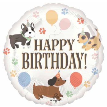 Image de 18" FOIL - HAPPY BIRTHDAY PAWSOME PARTY 