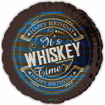 Image de 18" FOIL - HAPPY WHISKEY TIME