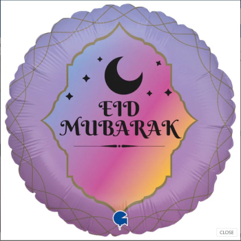 Image de 18" FOIL - EID MUBARAK LILAC