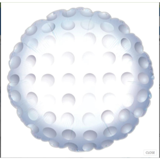 Image sur 18" FOIL - GOLF BALL