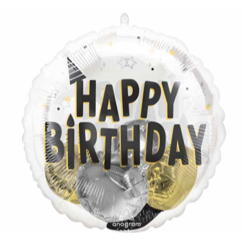 Image de INSIDER - BIRTHDAY PARTY 20" BLACK/GOLD