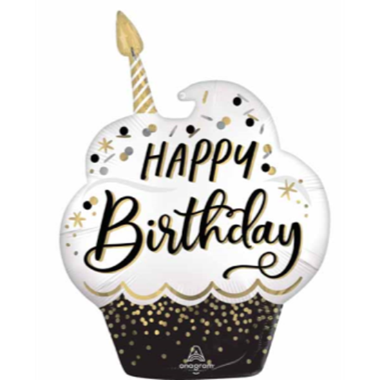 Image sur WISHES CUPCAKE 29" SUPERSHAPE
