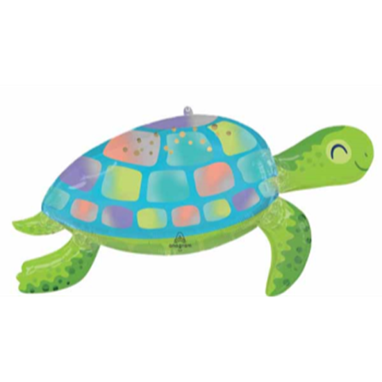 Image sur UNDER THE SEA TURTLE 38" SUPERSHAPE 