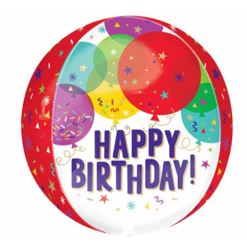 Image de BIRTHDAY BALLOONS 16" ORBZ BALLOON 