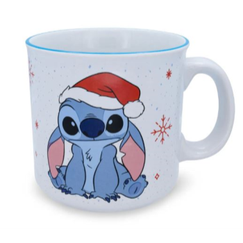 Picture of Lilo & Stitch Santa Hat Ceramic Camper Mug 20oz