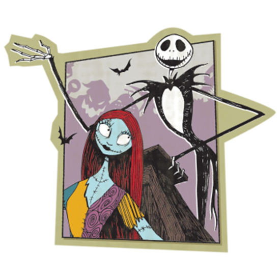 Image sur NIGHTMARE BEFORE CHRISTMAS - Jack & Sally Sticker