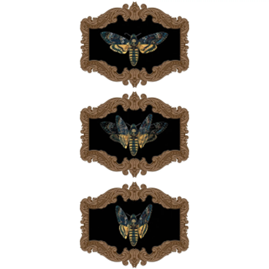 Image sur Dark Academia Moth Hanging Lenticular