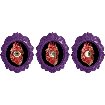 Image de Dark Academia Heart Hanging Lenticular