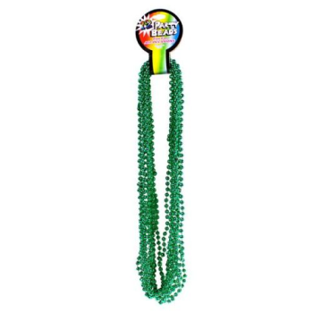 Image de GREEN Beads - 33" Necklaces 12pk