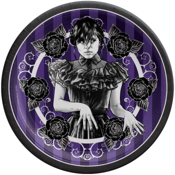 Image de Wednesday Round Plates